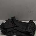 QH.HOME Fire Pit Cover Round for Solo Stove Yukon 27"-29", Waterproof Smokeless Fire Pit Cover, 600D Strong Tear Resistant, Fits for Gas/Table/Bowl Fire pits - 30" D X 18" H (Black)