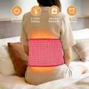 Electric Heating Pad with 6 Heat Settings, Auto Shut Off, Dry Electric Heating for Back Neck Knee Arms Legs Shoulder Heat Pads for Christmas Birthday Father Mother's Day, 24"x12"