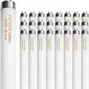 amgolibi F32T8/830 T8 32 Watt Tube 48 Inch, FO32/835/ECO 3500K Soft White, 4 Foot Light Bulb, 2950 Lumen, F32T8/TL935/ALTO, G13 Medium Bi-Pin Base, 25 Pack