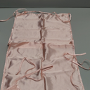 2 Pcs Satin Bassinet Sheet Baby Hair Protect Soft Silk Feeling Sheet Baby Bassinet for Rectangle Cradle Pad Mattress Newborn Infant (Pink)