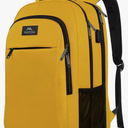 MATEIN College Backpack, Extra Large TSA Friendly Carry On 17.3 Inch Laptop Backpack with USB Charging Port, Anti Theft Flight Approved Business Work Travel Computer Backpack Bagfor Women Men, Yellow