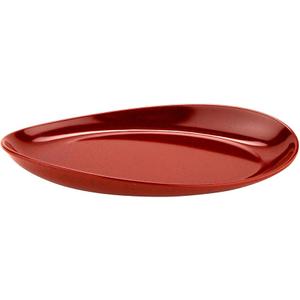 G.E.T. Enterprises Chili 15 Oval Serving Platter Dishwasher Safe Melamine Plastic, Osslo Collection OP-1580-CHI (Pack of 1)