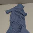 Fleece Dog Pajamas Turtleneck Thermal Dog Pjs Dog Jumpsuit Pet Outfits Warm Dog Onesie Soft Puppy Clothes for Small Sized Dogs and Cats (Blue, XX-Large)