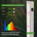 T5 Grow Lights, 2FT 120W (815W, 1000W Equivalent), Full Spectrum Grow Lights for Indoor Plants, 4000K, Plug and Play, Easy to Install, for Greenhouse & Plant Shelves (8 Pack)