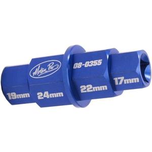 Motion Pro 08-0355 T6 Superlight Hex Axle Tool 17,19,22,24 mm