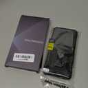 DEERLAMN Case for Samsung Galaxy S26 Ultra 6.9-Inch with Slide Camera Cover+Screen Protector(1 Pack), Rotated Ring Kickstand Military Grade Shockproof Protective Cover-Black