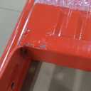 LEADALLWAY Scaffolding Platform 4 Foot High Mobile Baker Scaffolding 770 LBS Capacity with Locking Wheels and Tool Bag, Red