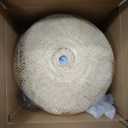 Arturesthome 23.6" Weaving Bamboo Pendant Light for Kitchen Island, Wicker Chandelier, Handmade Woven Hanging Ceiling Light Lampshade for Living Room Bedroom