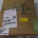 APSMILE Organic 16x16 Feather Down Throw Pillow Inserts Set of 2, 100% Cotton Fabric, Soft Fluffy Square Decorative Pillow Form Core for Sofa, Bed, Couch, Cushion Sham Stuffer (Ivory White)