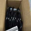 Skrizcable 16/3 50 FT Outdoor Extension Cord Waterproof, Weatherproof & Flame Retardant Black 3 Prong Power Cord Outside for Lawn & Garden, 13 Amps 1625 Watts 125 VAC 16AWG SJTW, ETL Listed