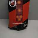 Heated Sleeping Bag pad, Operated by 5V/2A USB Power Supply (Battery NOT Included). Black & Red Flannel.