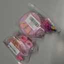 2 x 7PCS Stanley Cup Accessories Set - Pink Tumbler Initials Decorations for 30oz 40oz, Includes Bow Straw Topper, Handle Charm, Letter Sticker, Silicone Boot, Spill Proof Stopper (Letter A-Z)