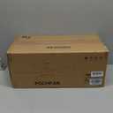 52 inch Black Ceiling Fans with Lights and Remote Control, Noiseless Modern Ceiling Fan for Bedroom, Living Room, Dining Room, Dimmable 3CCT 6-Speed ETL Listed