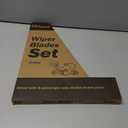 OEM Quality Windshield Wiper Blades, 18 and 18 DSV Standard Car Wiper Blades With Universal U/J Hook Only, Automotive Replacement Wiper Blades for my Car, Water Repellency Wiper Blade, Pack of 2