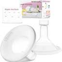 Nenesupply 19mm Soft Flange Compatible with Medela Breast Pump Parts Replace 19mm Flange for Medela Accessories Compatible with Pump in Style Parts Symphony Swing Harmony Pump and Personalfit Flex