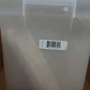 IRIS USA Dog Food Storage Container, Up to 42 lbs, Almond, Made in USA