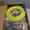 M MINGLE Pressure Washer Hose and Gun Kit, 25 FT Power Washer Hose with 5 Nozzle Tips and M22-14mm Fitting, Replacement for Ryobi, Simpson, Craftsman