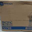 Georgia-Pacific Pacific Blue Basic 2-Ply Jumbo Jr. 9" Toilet Paper by GP PRO (Georgia-Pacific), 12798, 1,000 Linear Feet per Roll, 8 Rolls Per Case