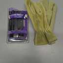 Set Of 2: Hardware Essentials 854322 Round Corner Squeak-Proof Door Hinges, 3-1/2 inch, 3-1/2", Oil Rubbed Bronze, 3 Pieces, Oil-Rubbed Bronze ; Gloves Size S