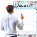 GuassLee Extra Large Wall Calendar 2026,36"x 24" Vertical Jumbo Hanging Wall Planner, 24-Month Aesthetic Large Calendar Jan. 2026 to Dec. 2027 with Thick Paper Watercolor Design for Easy Organizing