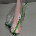 Multifunctional PU Leather Table Mat - DualSided and OilProof Desk Pad, Large Size Matcha (Pink + Cork)