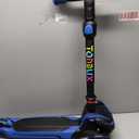 TONBUX Kids Scooter for Age 3-12, Toddler Scooter with 4 Adjustable Heights, Light Up 3-Wheels Scooter, Shock Absorption Design, Lean to Steer, Balance Training Scooter for Kids