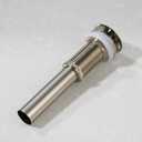 Lefton Pop-up Bathroom Sink Drain Stopper Without Overflow for Vessel Sink Lavotory Vanity, D01 (Brushed Nickel)
