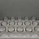 Glass Mason Jars 16 oz with Airtight Lids and Bands  15 Pack Regular Mouth Pint Canning Jars for Pickling, Meal Prep, Overnight Oats, Dry Food & DIY Crafts  Includes 24 Stickers & Brush