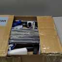 Slevoo 2 in 1 Baby Jumper and Swing, Toddler Swing Set with Foldable Stand, Ages 6 Months to 6 Years, for Indoor and Outdoor Fun, Blue