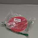 ROYALITA Small Acrylic Shelves Room Decor Floating Shelves (2-Pack, 8-inch Diameter) - Wall Mounted Display Stand for Plants, Toys, Makeup, and More - Ideal for Home and Office, Pink