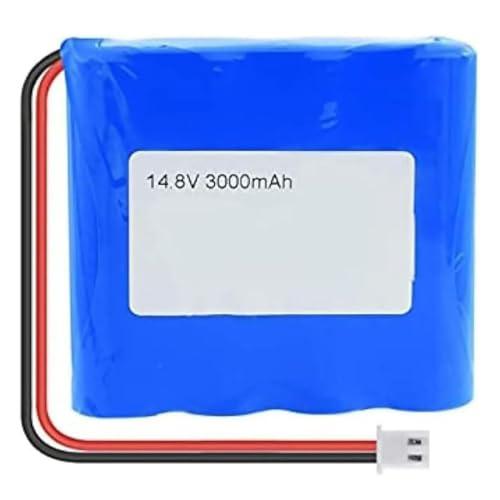 AOSHITU 14.8V 3000mAh Rechargeable Battery 18650 Lithium-Ion Battery Pack for Sweeping Machine with XH 2P Plug