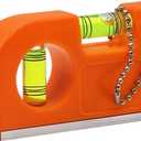 Mini Portable Belt Type Mini Zip Level Spirit Level Magnetic Level Aluminum Alloy Balance Level