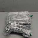 BSICPRO Bathroom Rugs and Mats Sets, 2 Piece Thick Absorbent Chenille Non Slip, Soft Shaggy Floor Mats, Machine Washable (Light Gray, 20" x 47" Plus 16" x 24")