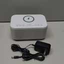 Alarm Clock Speaker Wireless Charger, Digital Alarm Clocks Bedrooms Bluetooth, Alarm Clock Dimmable Light Bedrooms Dual Alarm Snooze Dimmer 12 24H RGB Night Light Bluetooth USB AUX, Gray