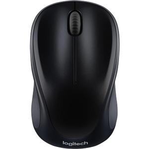 Logitech M317 Wireless Mouse, 2.4 GHz with USB Receiver, 1000 DPI Optical Tracking, 12 Month Battery, Compatible with PC, Mac, Laptop, Chromebook - Black
