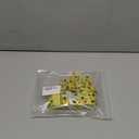 Babole Pet Dog Collar with Yellow Sunflower Flower Tie, Cotton Dog Collar with Safety Metal Buckle Adjustable Puppy Collars for Small Medium Large Boy&Girl Dog, X-Large, Neck 16"-26"