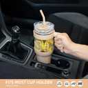 chunmo 40 oz Glass Tumbler with 2 Lids-Bamboo Straw Lid & 2-in-1 Sip and Flip Straw Lid,Iced Coffee Cup with Handle, Glass Water Bottles with Silicone Sleeve,Glass Cup with Straws, BPA Free-1 Pack