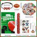Kolewo4ever 294 Pieces Football Party Supplies Football Themed Birthday Gift Goodie Bags for Sports Party Supplies