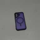 Thomo Magnetic for iPhone 17 Case, [Compatible with Magsafe] [Full Camera Protection] Translucent Matte Military Grade Shockproof with Anti-Fingerprint Phone Cover 2025, Deep Purple (iPhone 17 6.3 inch)
