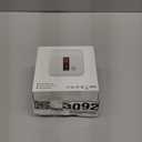 Gas Leak Detector, Natural Gas Alarm for Home & RV, Plug-in Propane Detector Monitor with Audible & Visual Alarm, AC 120V-240V, White Color