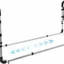 Bed Rails for Elderly Adults Safety, Adjustable Bedside Assist Rail with Storage Pockets, Bed Safety Handle for Seniors, Disabled, Post Surgery, Dual Bed Rail