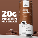 Slate High Protein Milk Shake, French Vanilla, 20g Protein, Lactose-Free, Kosher, Keto Friendly, Gluten Free, 11 Fluid Ounce (Pack of 12) By 10APR 2026