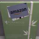 Purawood Bamboo Drawer Organizer - Expandable Silverware Organizer & Utensil Organizer, Cutlery Tray with Dividers, 7-9 Slots - Premium Kitchen Drawer Organizer for Utensils & Flatware (Grey)