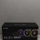 EVGA CLCx 360mm All-in-One LCD CPU Liquid Cooler, 3X 120mm PWM ARGB Fans, Intel, AMD, 400-HY-CX36-V1