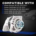 23100-3JA1A Alternator Fit for Nissan Murano 2015-2017, Pathfinder 2013-2017, for Infiniti QX60 2014-2016, JX35 2013 2.5L 3.5L, 12V 150A # 11538 11538N 23100-3JA1ARE A003TJ3991