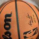WILSON NBA Authentic Indoor/Outdoor Basketballs - Size 3, Size 6 and Size 7, Size 7 - 29.5"