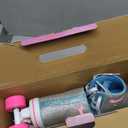 Women's and Girl's Classic Roller Skates with Light up Wheels and Love Heart Pattern, High-top PU Leather Rollerskates (Youth's 3, WHITE)