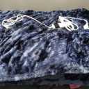 Cushious Electric Heated Blanket Twin 62''x84''Size Faux Fur Heating Blanket 10 Heating Settings, 18h Timer & Overheat Protection, Machine Washable, Soft Flannel and Sherpa Full Body Warmth