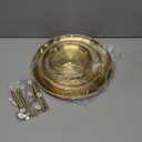 Cupcake Stand 3 Tiered Cupcake Display Stand Stainless Steel Dessert Stand Party Serving Trays Cake Holder for Holiday Birthday Dessert Table Decorations Wedding (Black)