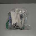 TVBU505-1 Recessed Outlet Box, Recessed Electrical Box for Wall Mount TV, Outlet Mounting Box for New Construction&Retrofit Projects, Wall Outlet Box with Duplex & Decorator Style Covers,2-Gang 1 Pack